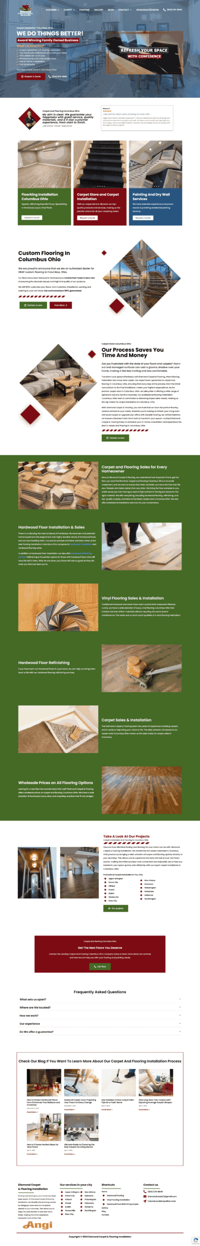 Daimond Flooring Installation