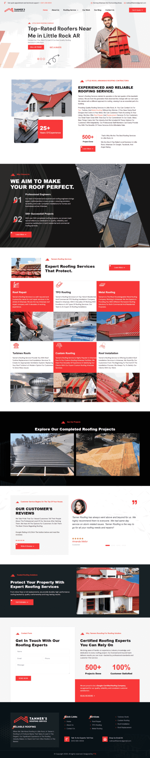 Tanner’s Roofing Service
