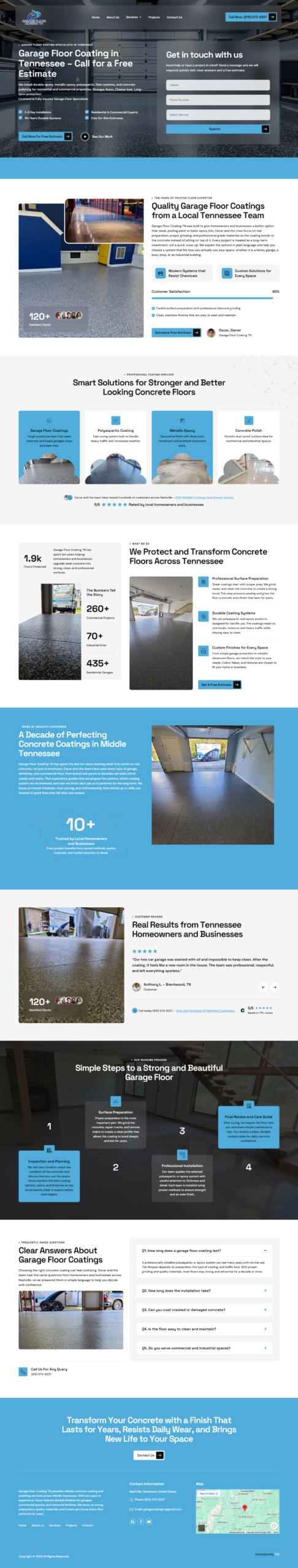 Garage Floor Coating TN