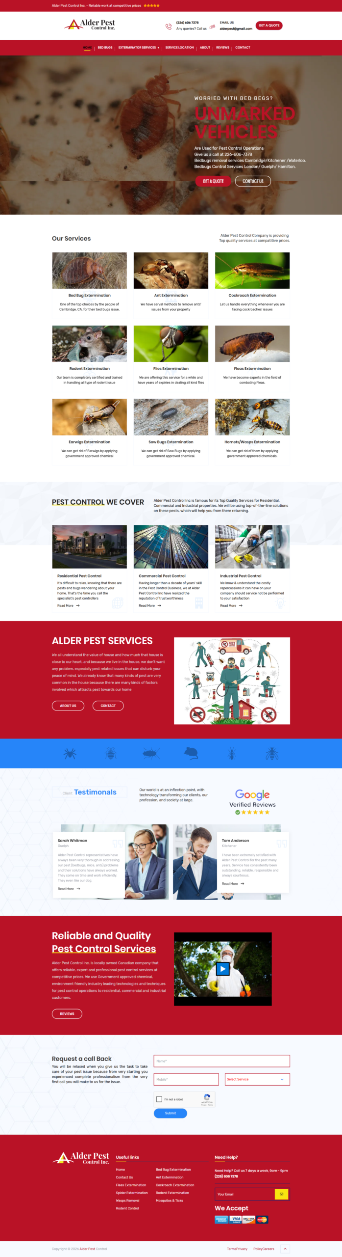 Alder Pest Control Inc